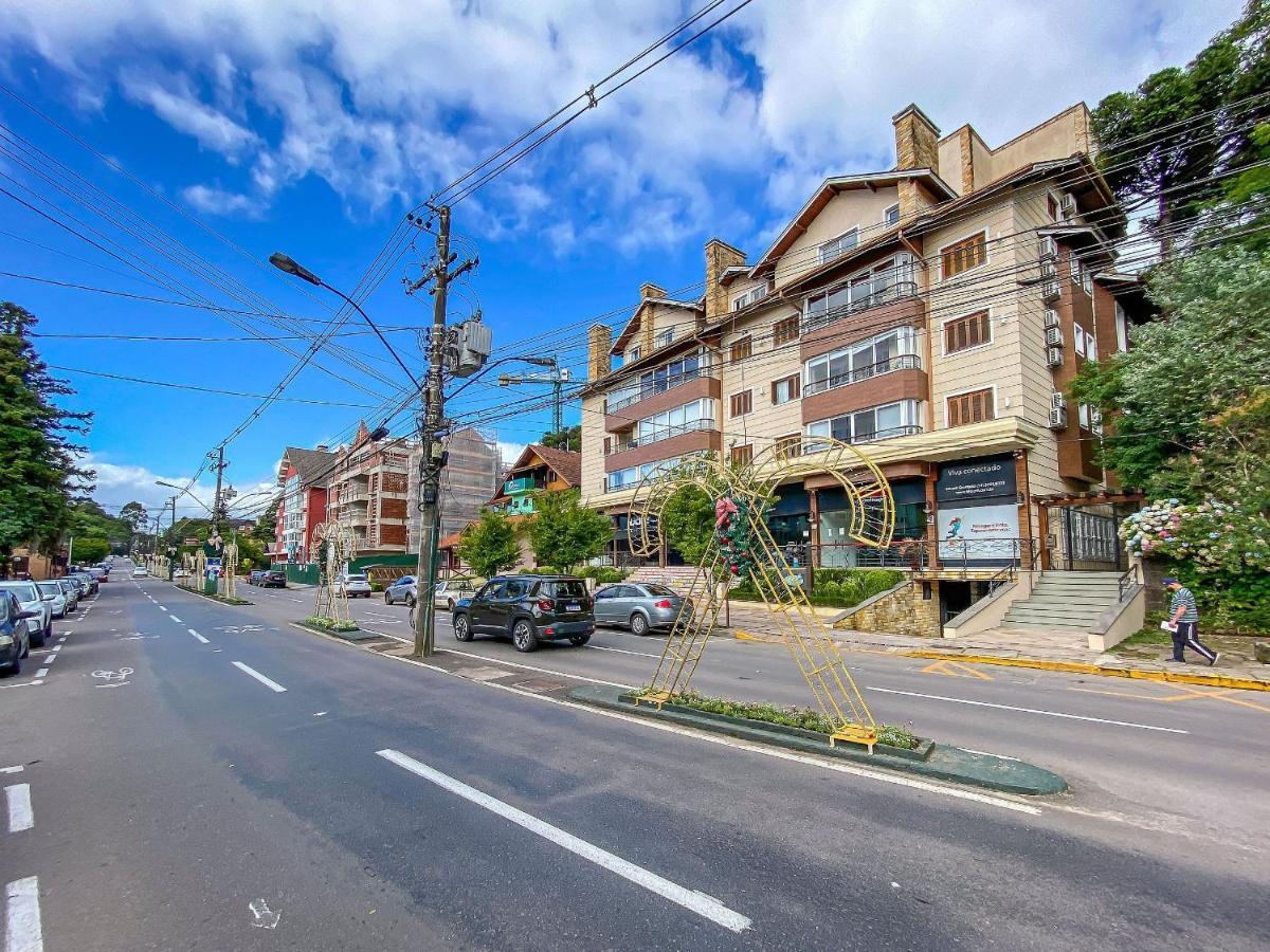 Flores Da Montanha 103B - Apto Borges De Medeiros Gramado 600 Metros Rua Coberta Dış mekan fotoğraf